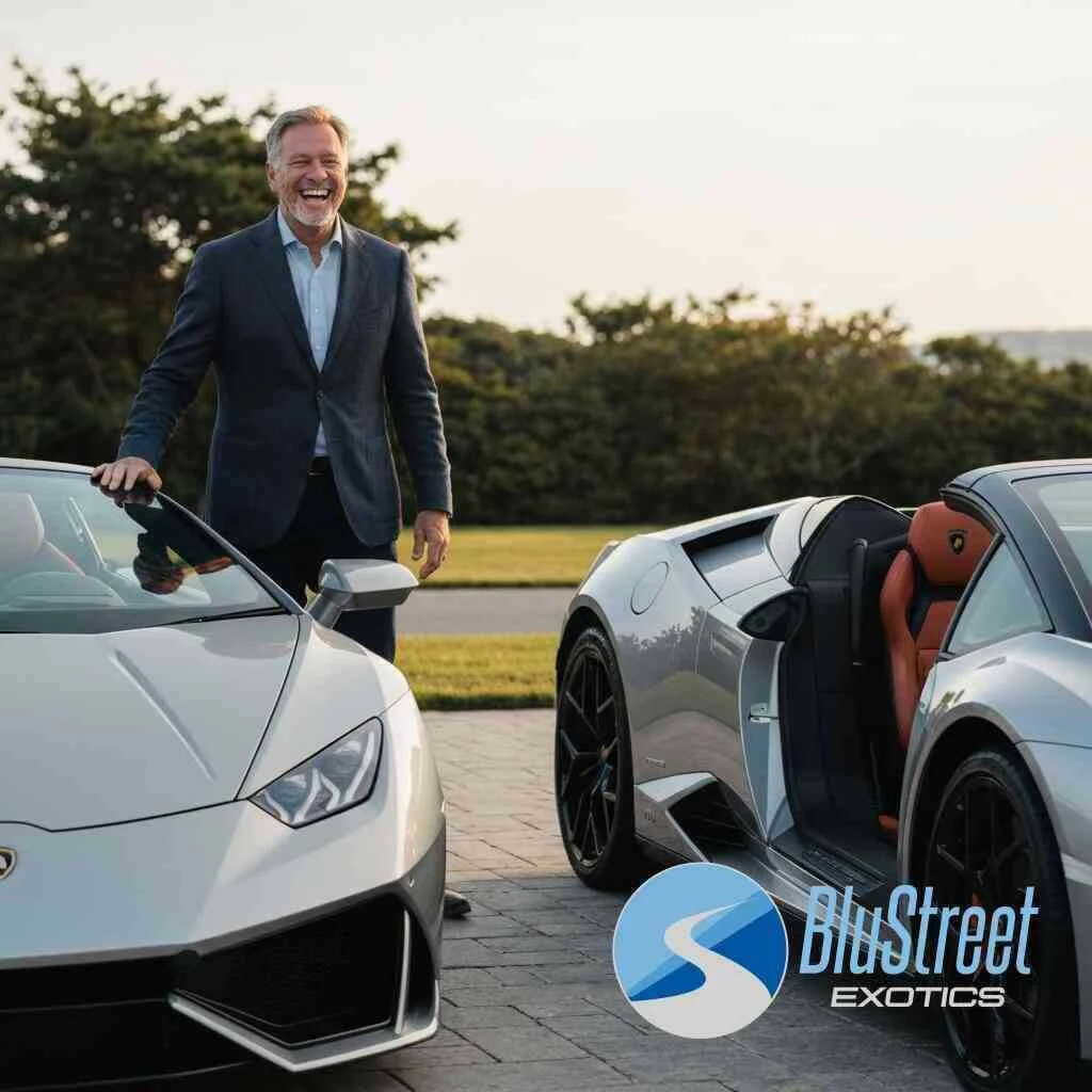 How to Book a Lamborghini for Fathers Day at BluStreet