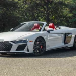 Audi R8 White/Red