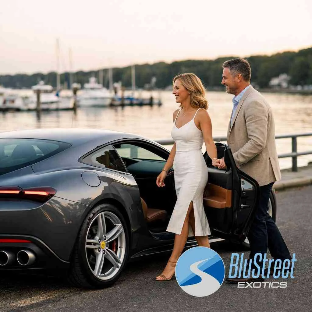 Why the Roma is the quiet confidence pick for corporate luxury rental and upscale dinner arrivals &mdash; BluStreet Exotic Car