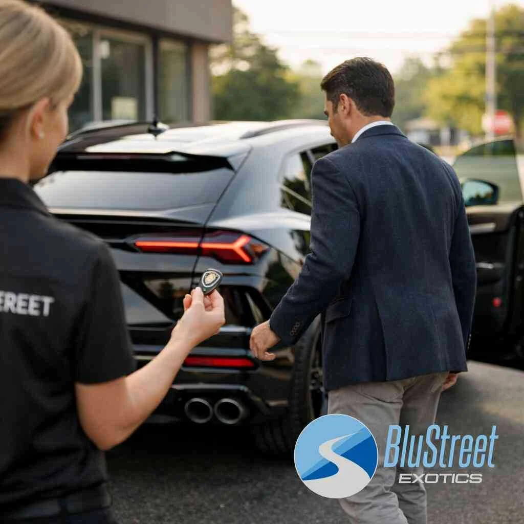 Exotic car rental requirements and age requirements for renting a supercar in NY and NJ &mdash; BluStreet Exotic Car Rentals