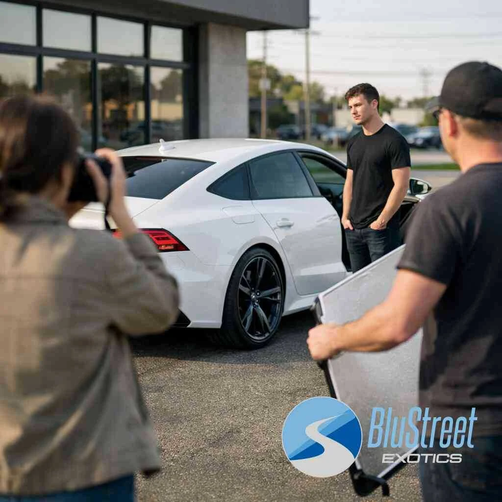 4. Audi RS5 Coupe For Tight Frames And More Aggressive Visual Energy &mdash; BluStreet Exotic Car Rentals