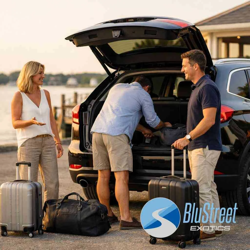 4) The mid-engine wow factor that still makes sense on New York roads — BluStreet Exotic Car Rentals