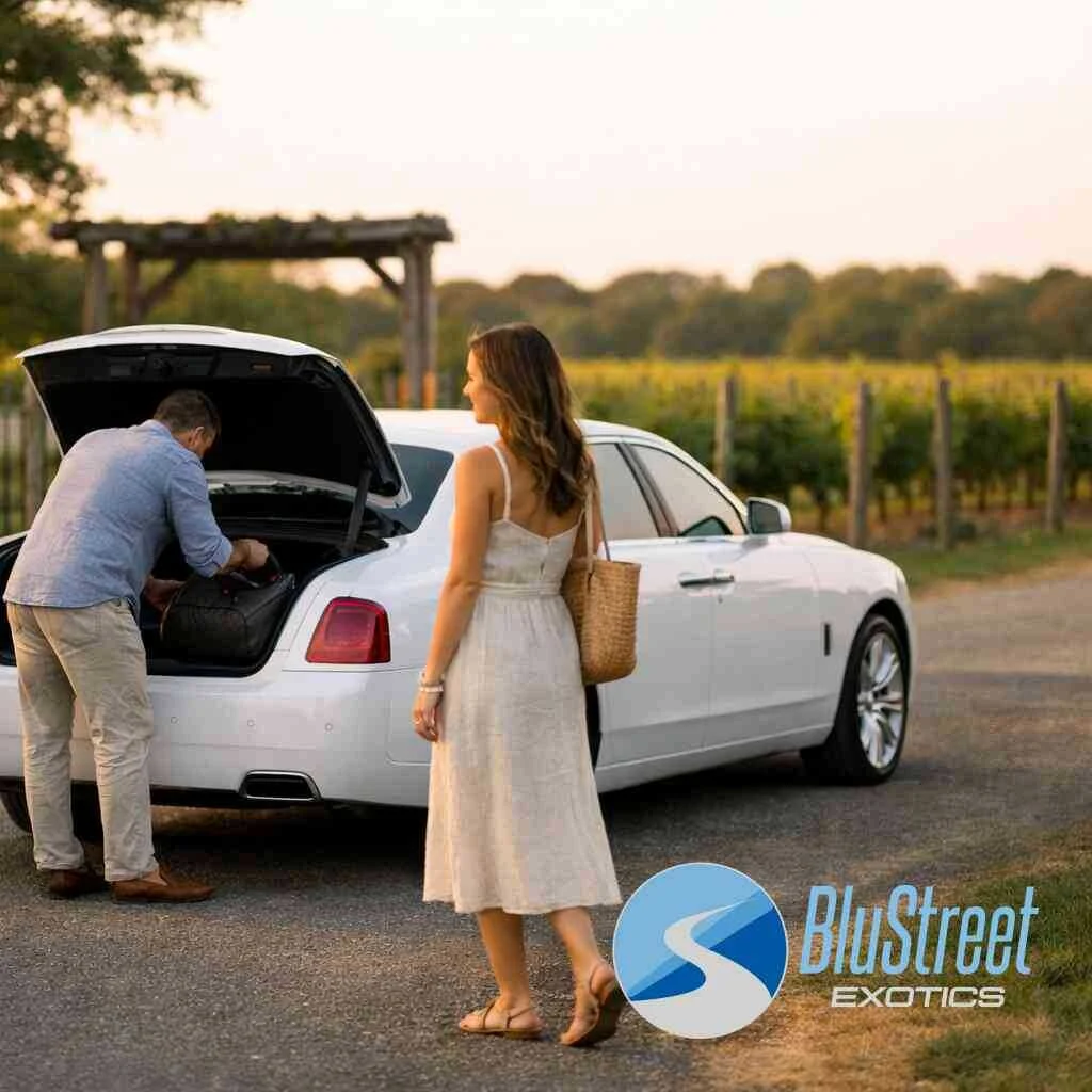How a Rolls Royce Ghost or Bentley rental Long Island changes the pace of the afternoon — BluStreet Exotic Car Rentals
