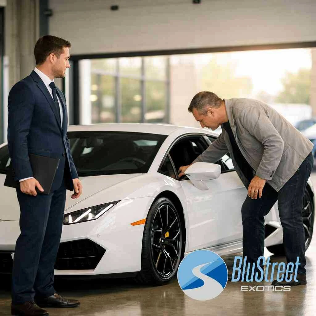 Ferrari rental Long Island for the client who wants sharp response and presence — BluStreet Exotic Car Rentals