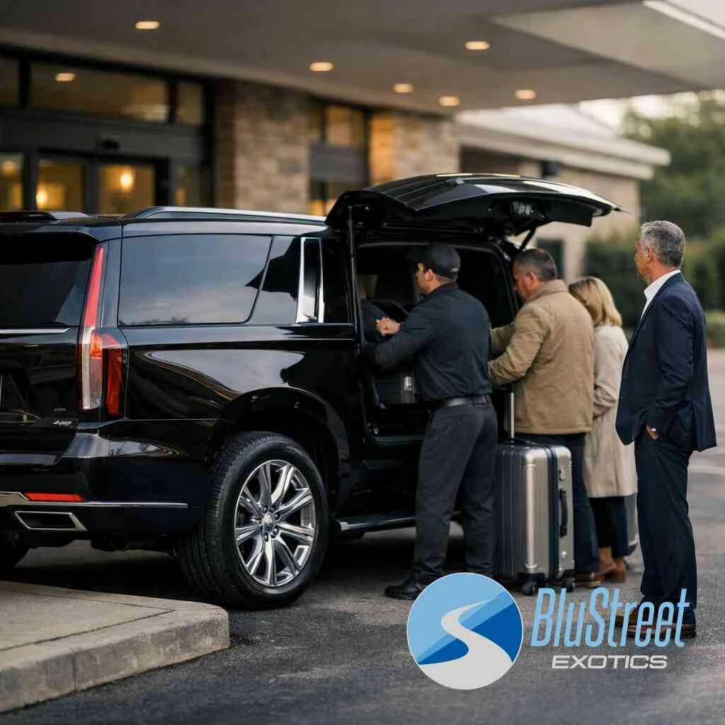 When a chauffeur-style SUV rental makes more sense than self drive rental — BluStreet Exotic Car Rentals
