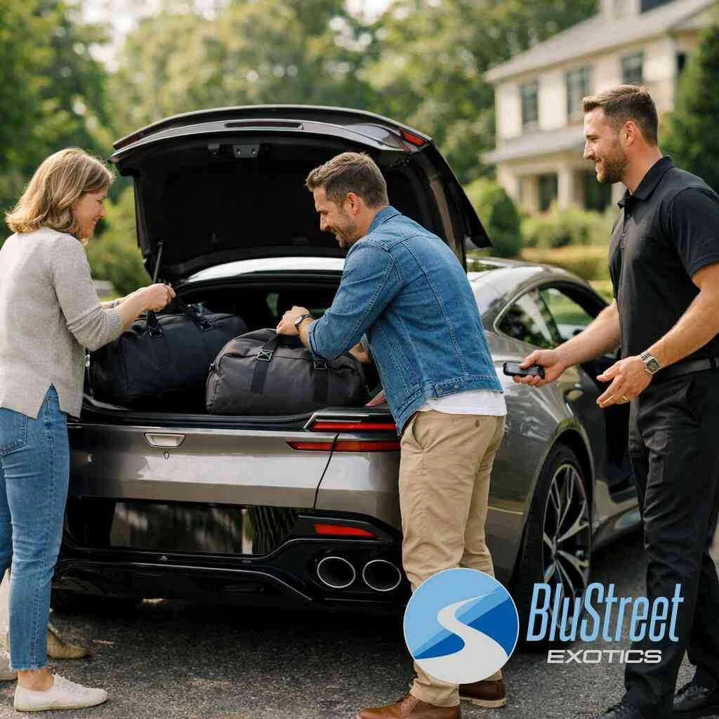 How Manhattan delivery exotic car service changes the pickup plan for city use &mdash; BluStreet Exotic Car Rentals