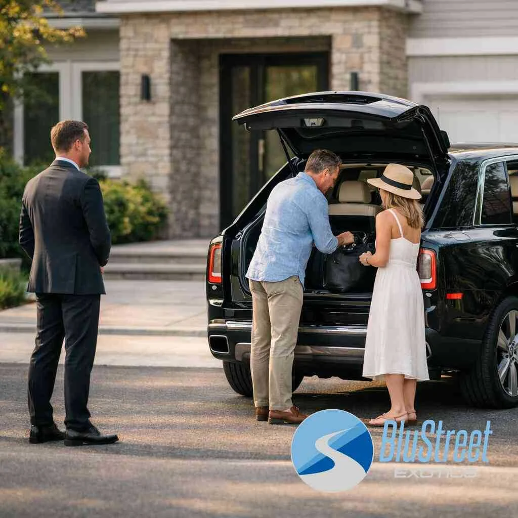 JFK airport exotic car pickup and LaGuardia exotic car delivery without adding stress to the trip &mdash; BluStreet Exotic Car