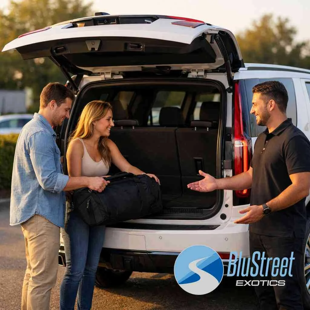 How JFK airport exotic car pickup and LaGuardia exotic car delivery can simplify the whole weekend — BluStreet Exotic Ca