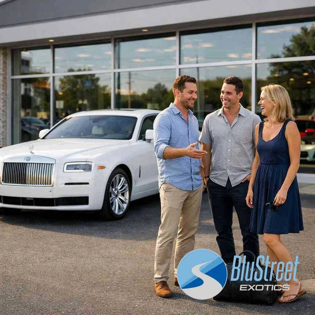 When a chauffeur service makes more sense than a self-drive rental for a formal event — BluStreet Exotic Car Rentals