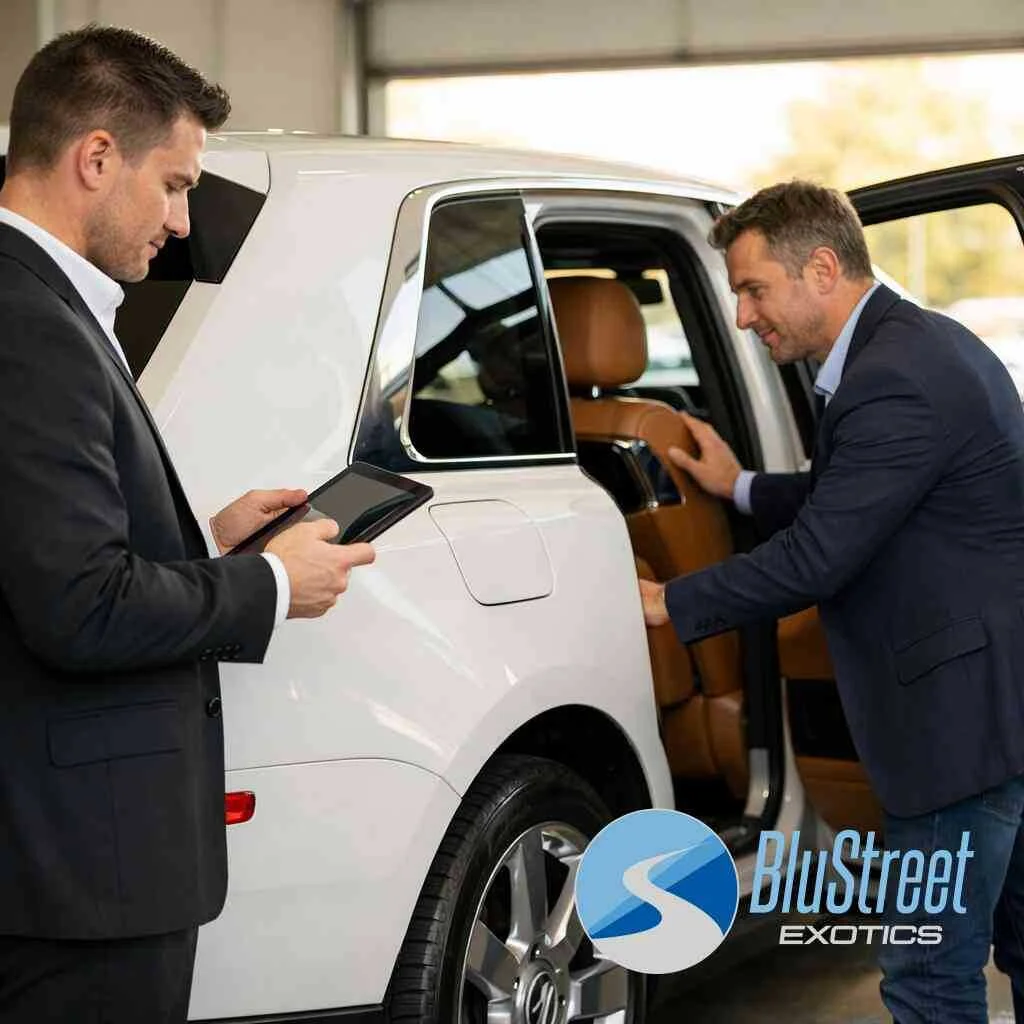 Which rental scenarios need tighter protection than a standard weekend drive — BluStreet Exotic Car Rentals
