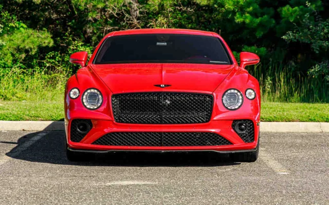 Bentley Continental GTC Red