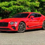 Bentley Continental GTC Red