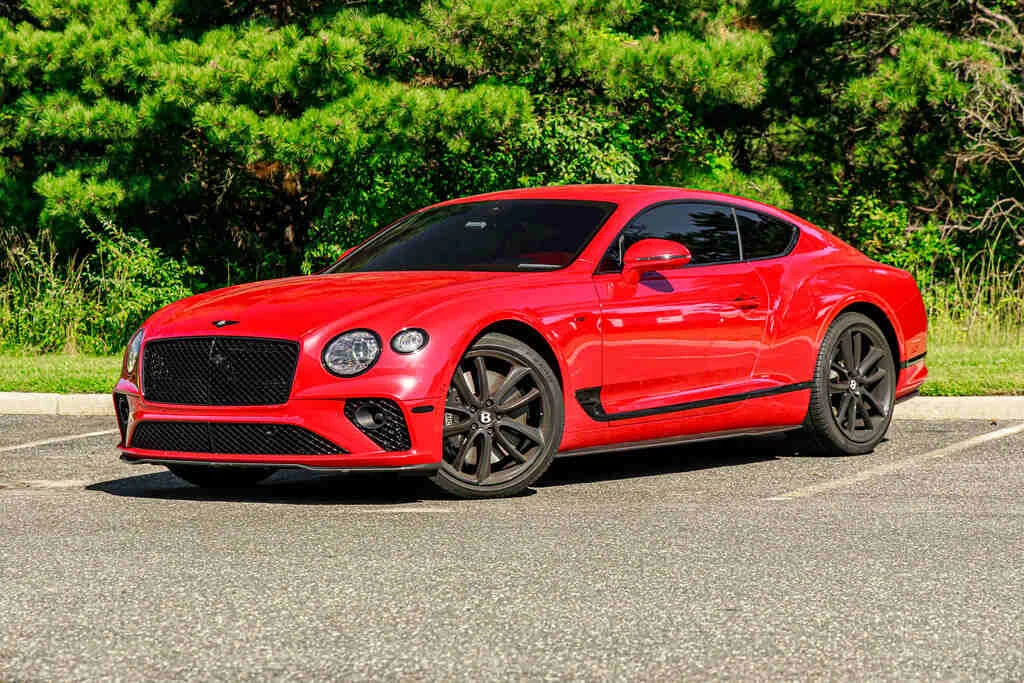 Bentley Continental GTC Red