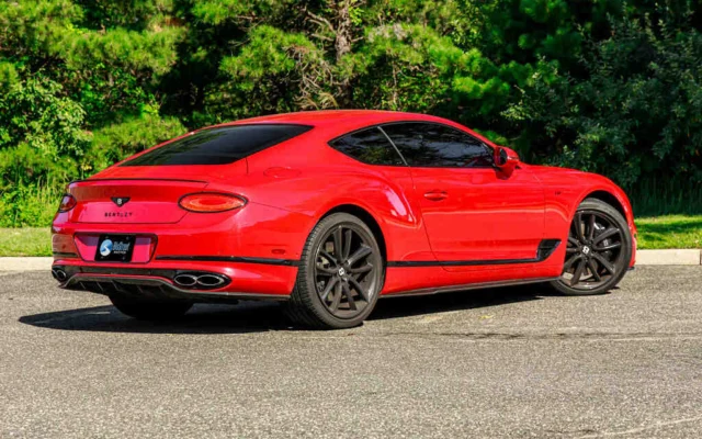 Bentley Continental GTC Red