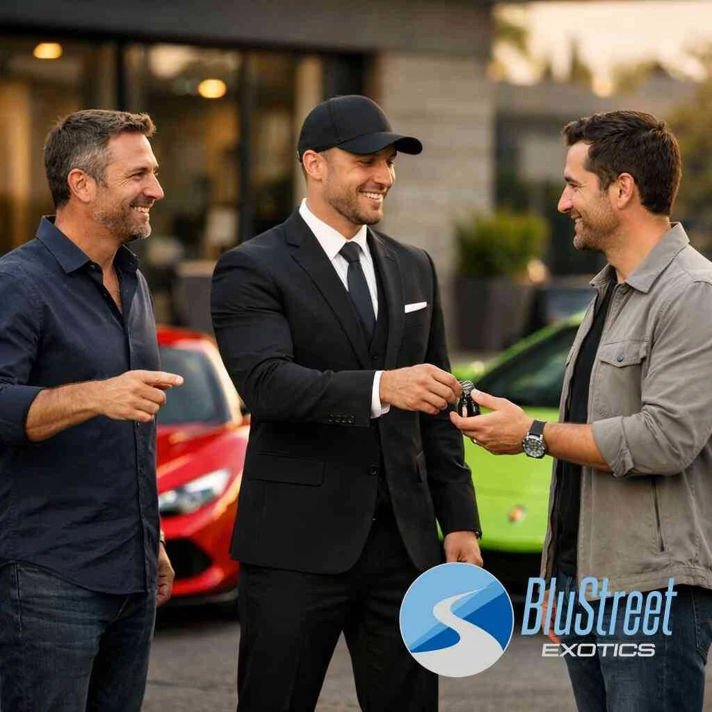 When insurance included rental and no deposit exotic rental language needs a closer look — BluStreet Exotic Car Rentals