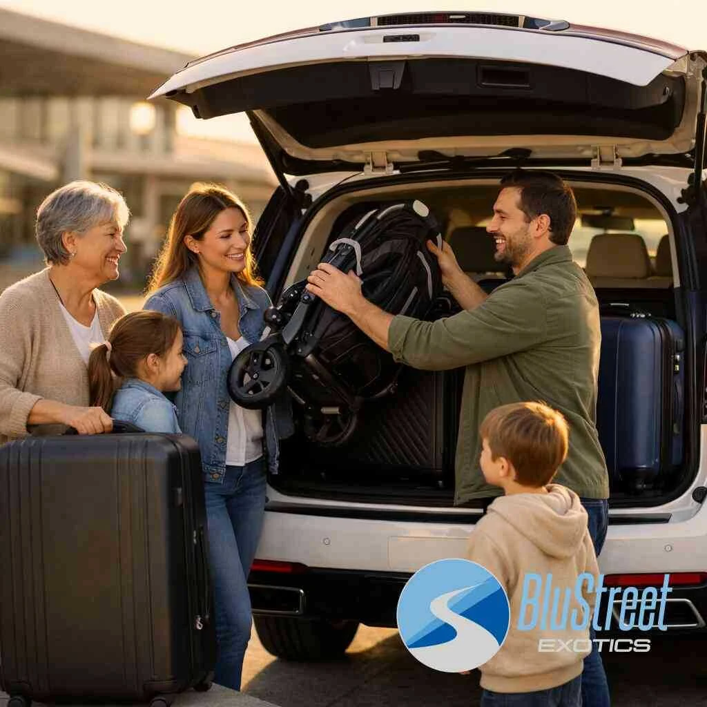 Why JFK airport exotic car pickup, LaGuardia exotic car delivery, and NYC exotic car delivery matter for family schedule